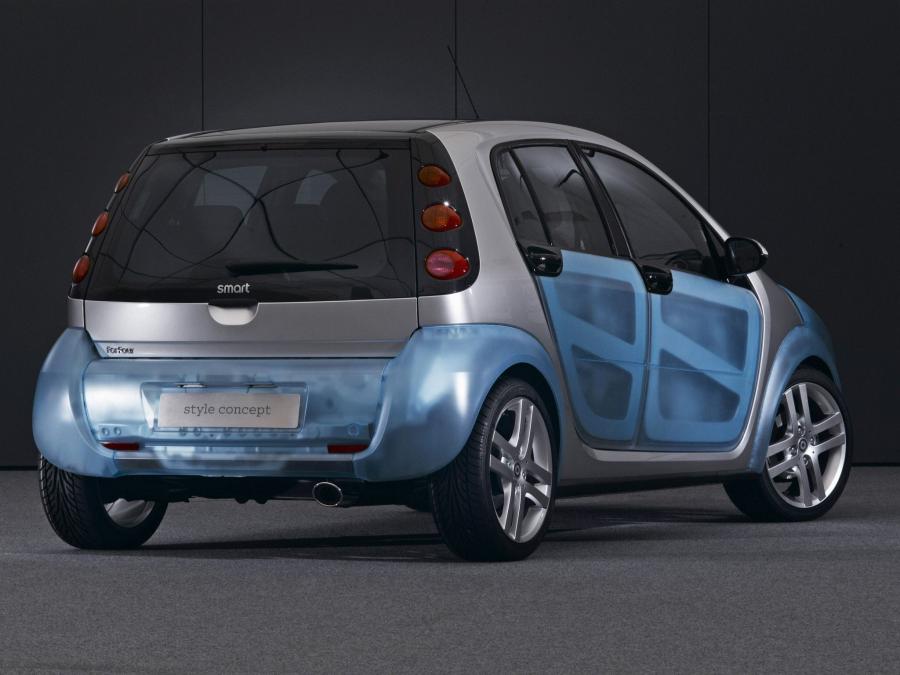  Smart ForFour Style Cool & Cosy Concept 2005 года  (фото 2 из 7)